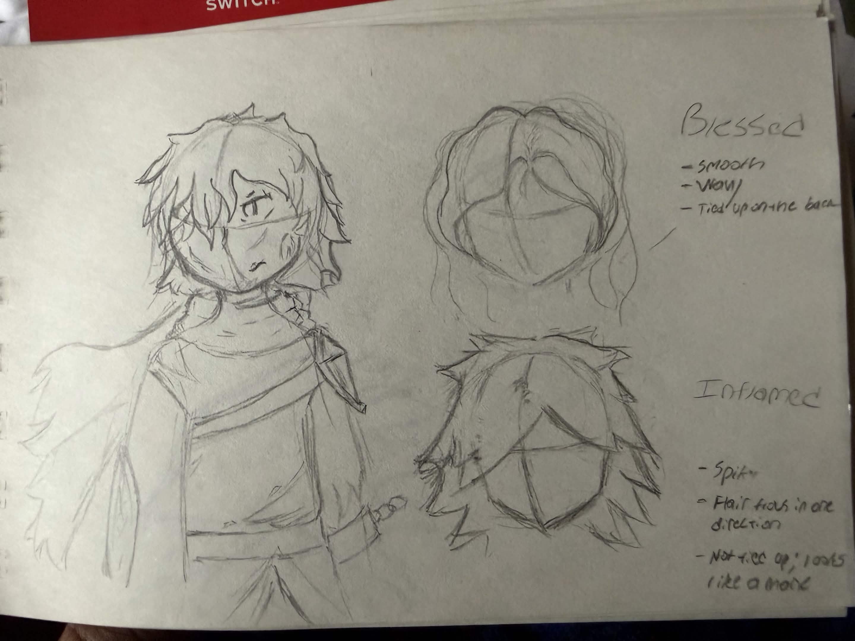 Early concept sketch of Bitz